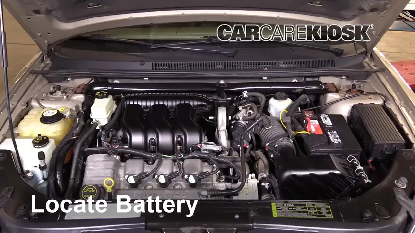 2005 Mercury Montego Premier 3.0L V6 Battery Jumpstart